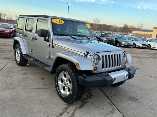 used 2013 Jeep Wrangler Unlimited car, priced at $11,995