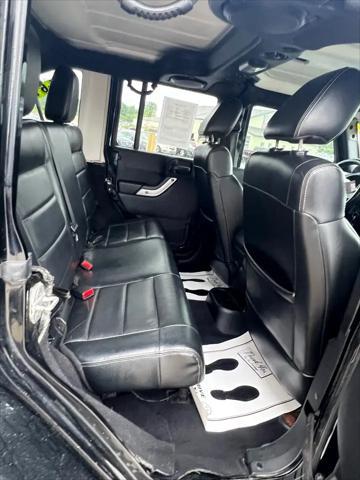 used 2012 Jeep Wrangler Unlimited car, priced at $9,995