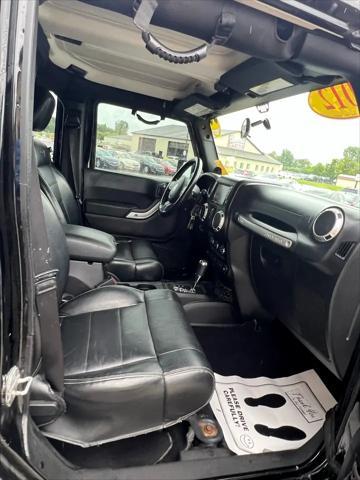 used 2012 Jeep Wrangler Unlimited car, priced at $9,995