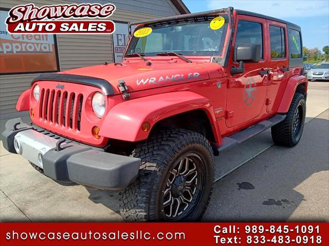 used 2013 Jeep Wrangler Unlimited car, priced at $20,995