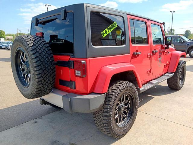 used 2013 Jeep Wrangler Unlimited car, priced at $17,995