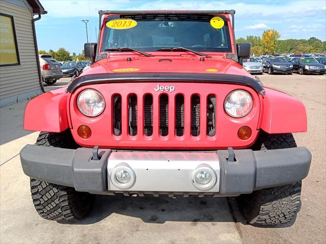 used 2013 Jeep Wrangler Unlimited car, priced at $17,995