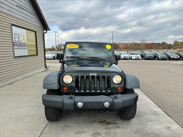 used 2011 Jeep Wrangler Unlimited car, priced at $10,995