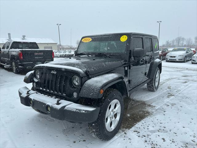 used 2014 Jeep Wrangler Unlimited car, priced at $12,995