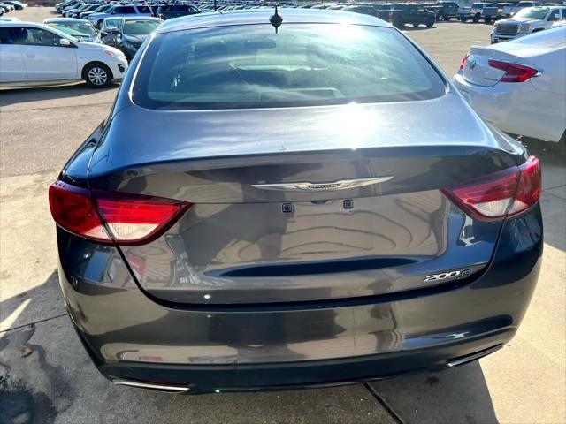 used 2016 Chrysler 200 car, priced at $5,495