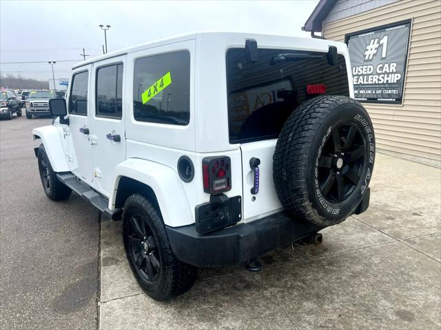 used 2015 Jeep Wrangler Unlimited car, priced at $12,995