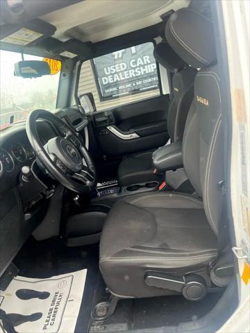 used 2015 Jeep Wrangler Unlimited car, priced at $12,995