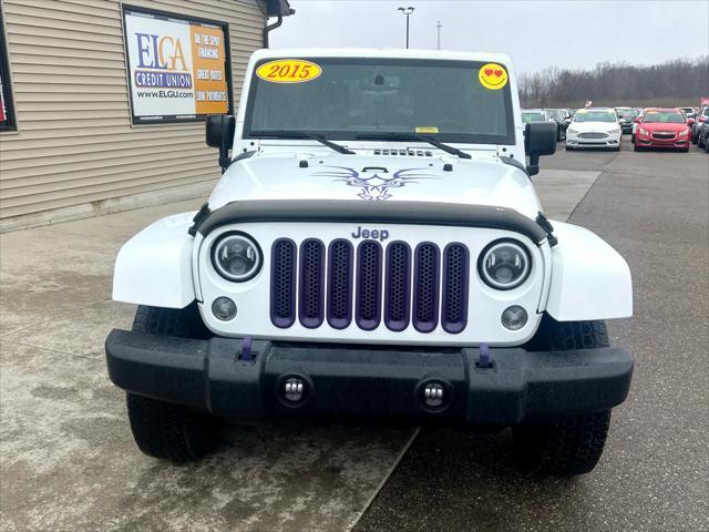 used 2015 Jeep Wrangler Unlimited car, priced at $12,995
