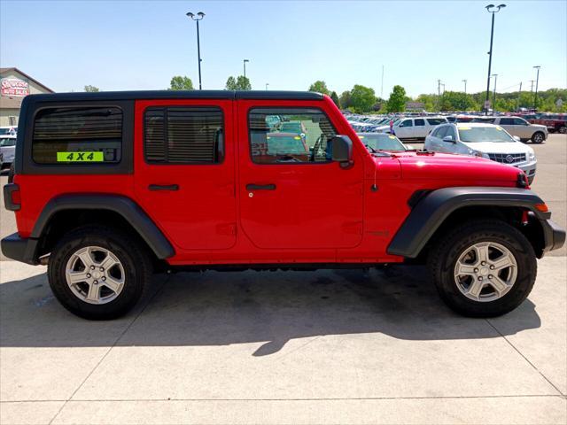 used 2020 Jeep Wrangler Unlimited car, priced at $23,995