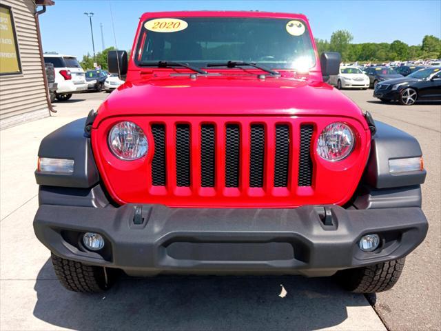 used 2020 Jeep Wrangler Unlimited car, priced at $23,995