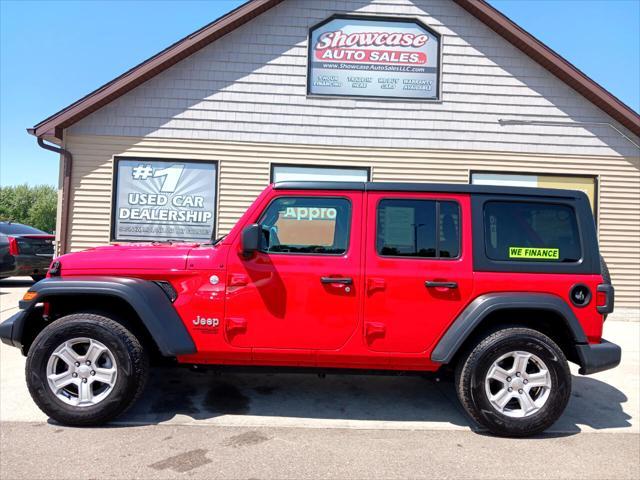 used 2020 Jeep Wrangler Unlimited car, priced at $23,995