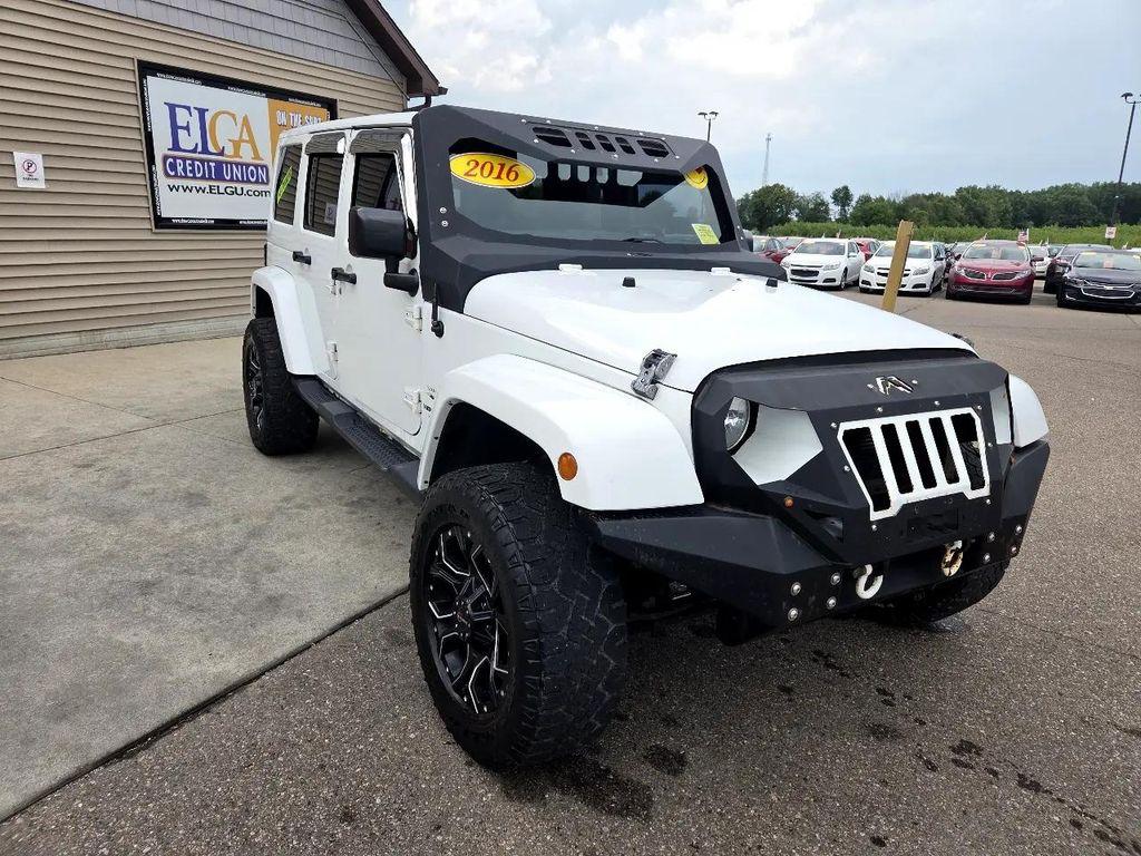 used 2016 Jeep Wrangler Unlimited car, priced at $15,995