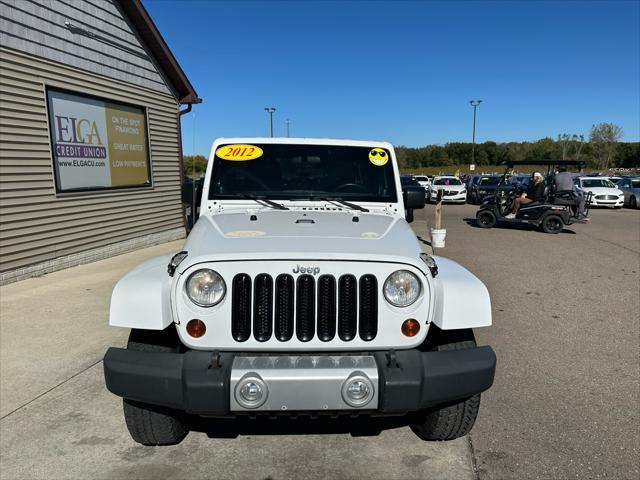 used 2012 Jeep Wrangler Unlimited car, priced at $13,995