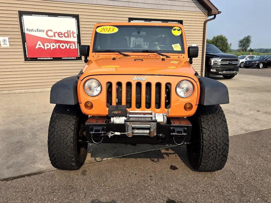 used 2013 Jeep Wrangler Unlimited car, priced at $13,995