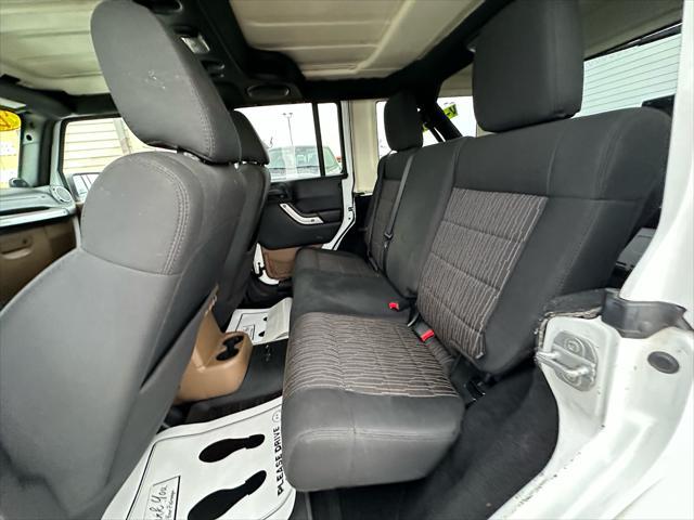 used 2011 Jeep Wrangler Unlimited car, priced at $9,995