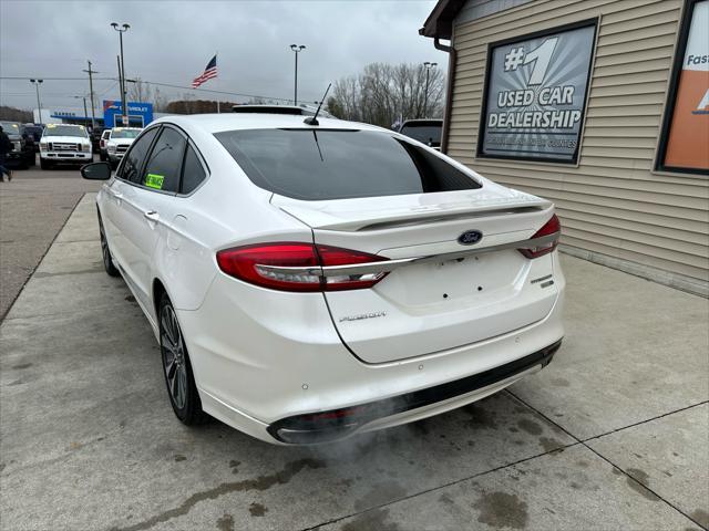 used 2018 Ford Fusion car, priced at $9,995