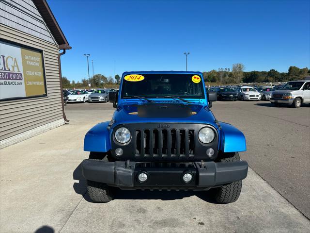 used 2014 Jeep Wrangler Unlimited car, priced at $13,995