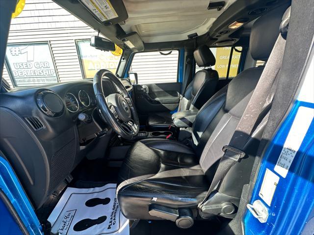 used 2014 Jeep Wrangler Unlimited car, priced at $13,995