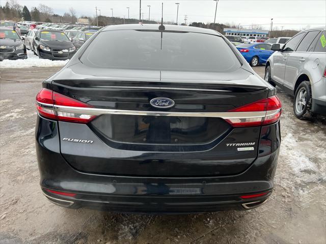 used 2017 Ford Fusion car, priced at $7,995