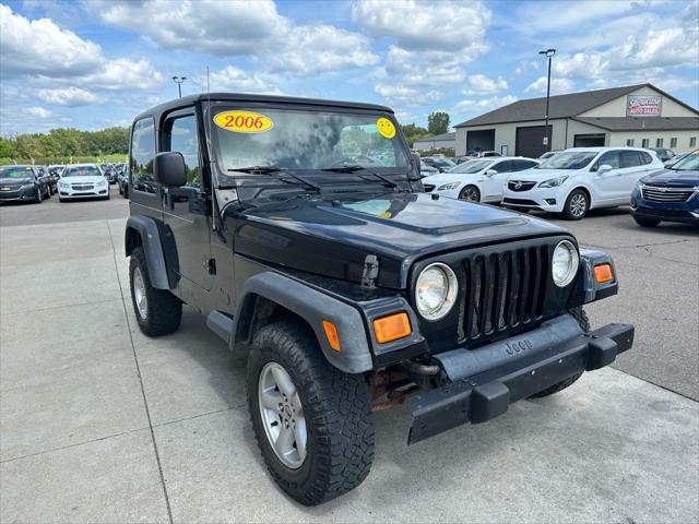 used 2006 Jeep Wrangler car, priced at $5,995