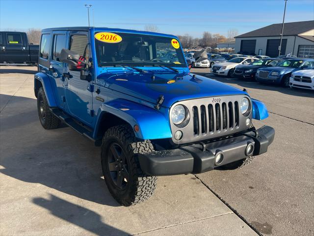 used 2016 Jeep Wrangler Unlimited car, priced at $12,995