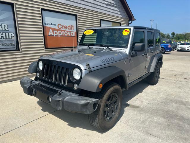 used 2017 Jeep Wrangler Unlimited car, priced at $11,995