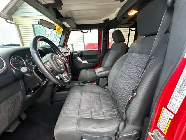 used 2011 Jeep Wrangler Unlimited car, priced at $9,995