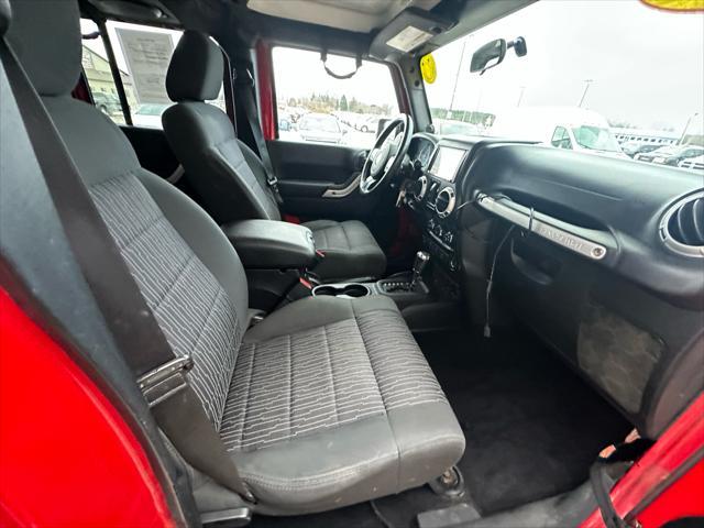 used 2011 Jeep Wrangler Unlimited car, priced at $9,995