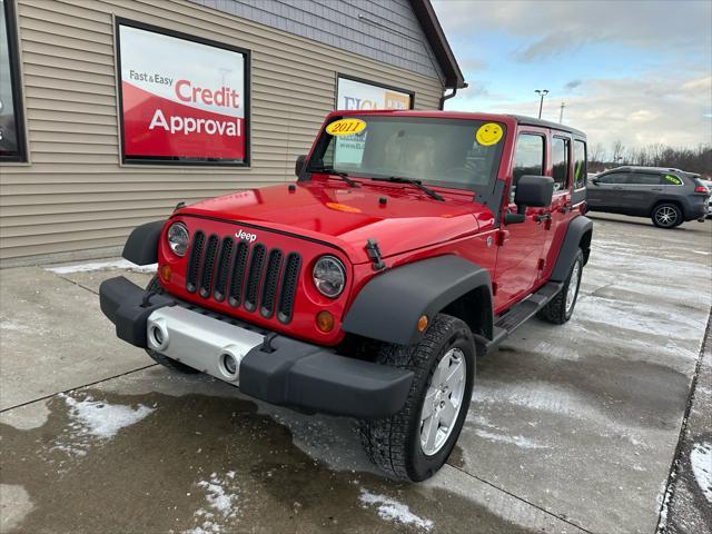 used 2011 Jeep Wrangler Unlimited car, priced at $9,995