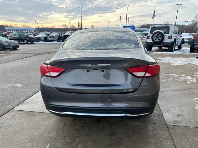 used 2017 Chrysler 200 car, priced at $7,995