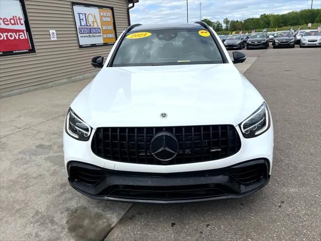 used 2021 Mercedes-Benz AMG GLC 63 car, priced at $44,995
