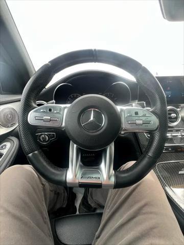 used 2021 Mercedes-Benz AMG GLC 63 car, priced at $44,995