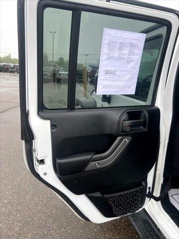 used 2012 Jeep Wrangler Unlimited car, priced at $13,995