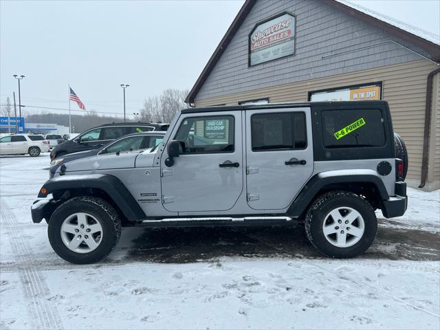 used 2014 Jeep Wrangler Unlimited car, priced at $9,995