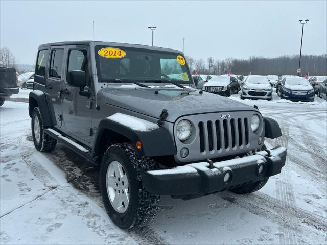 used 2014 Jeep Wrangler Unlimited car, priced at $9,995