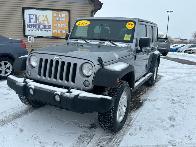 used 2014 Jeep Wrangler Unlimited car, priced at $9,995