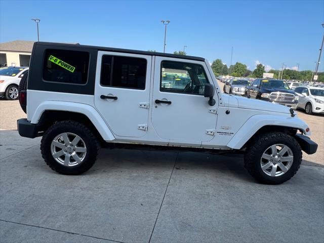 used 2013 Jeep Wrangler Unlimited car, priced at $18,995