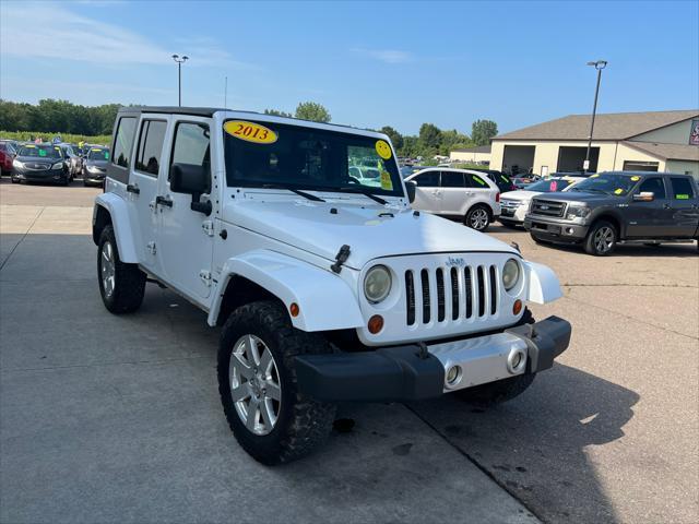 used 2013 Jeep Wrangler Unlimited car, priced at $18,995