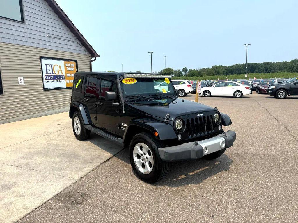used 2014 Jeep Wrangler Unlimited car, priced at $9,995