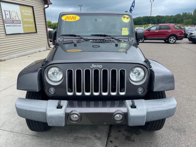 used 2016 Jeep Wrangler Unlimited car, priced at $15,995