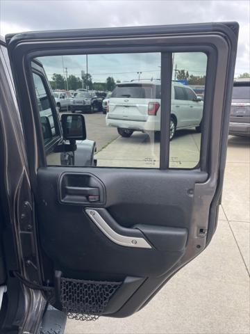 used 2016 Jeep Wrangler Unlimited car, priced at $15,995