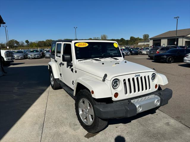 used 2010 Jeep Wrangler Unlimited car, priced at $10,995