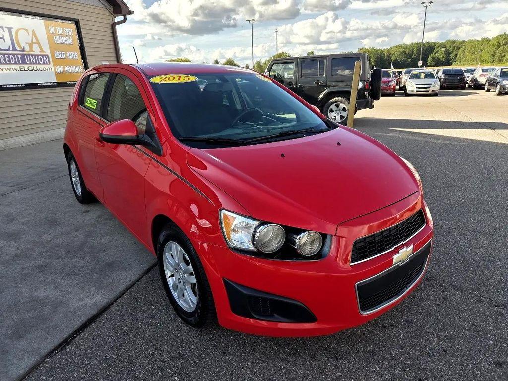 used 2015 Chevrolet Sonic car, priced at $3,495