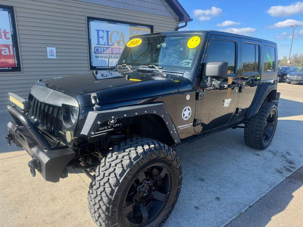 used 2010 Jeep Wrangler Unlimited car, priced at $9,995