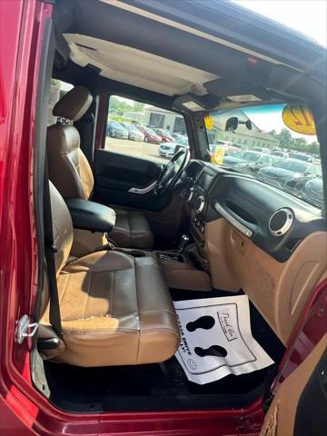 used 2012 Jeep Wrangler Unlimited car, priced at $8,995