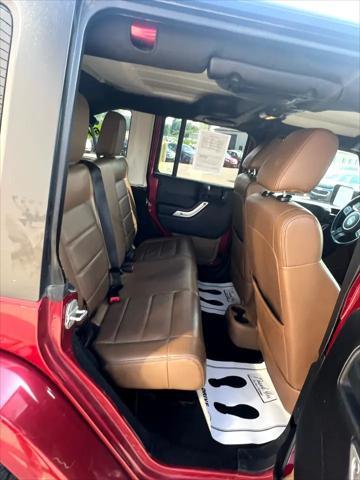 used 2012 Jeep Wrangler Unlimited car, priced at $8,995