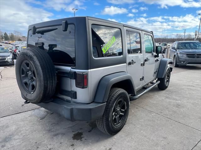 used 2018 Jeep Wrangler JK Unlimited car, priced at $13,995