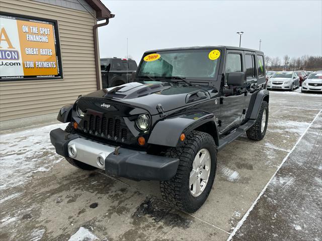 used 2009 Jeep Wrangler Unlimited car, priced at $8,995