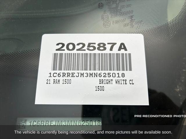 used 2021 Ram 1500 car, priced at $35,367