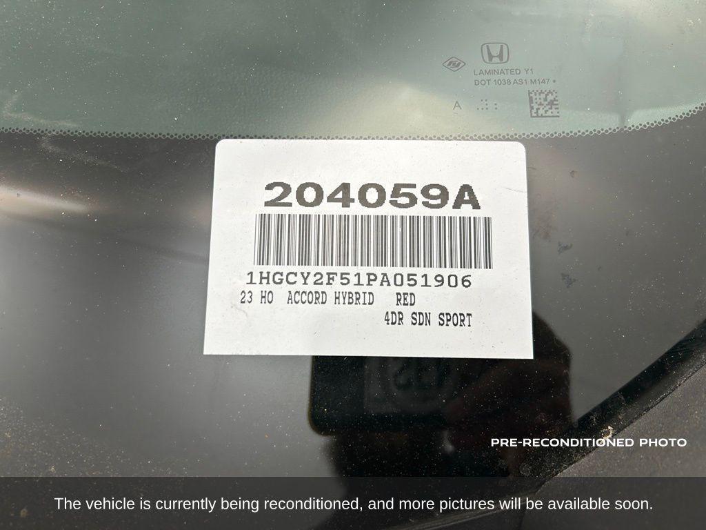 used 2023 Honda Accord Hybrid car, priced at $25,067